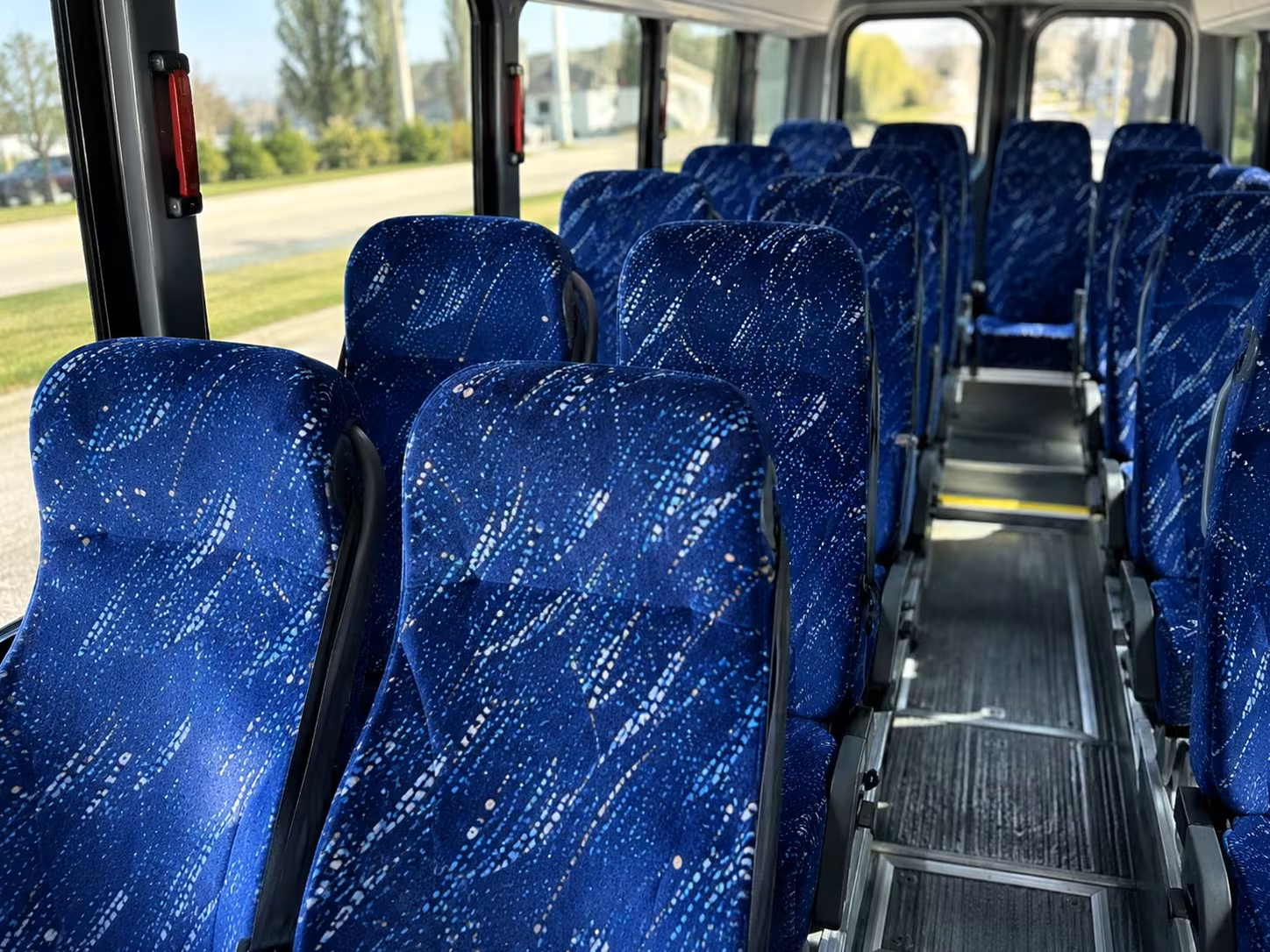 20 passenger minibus inside