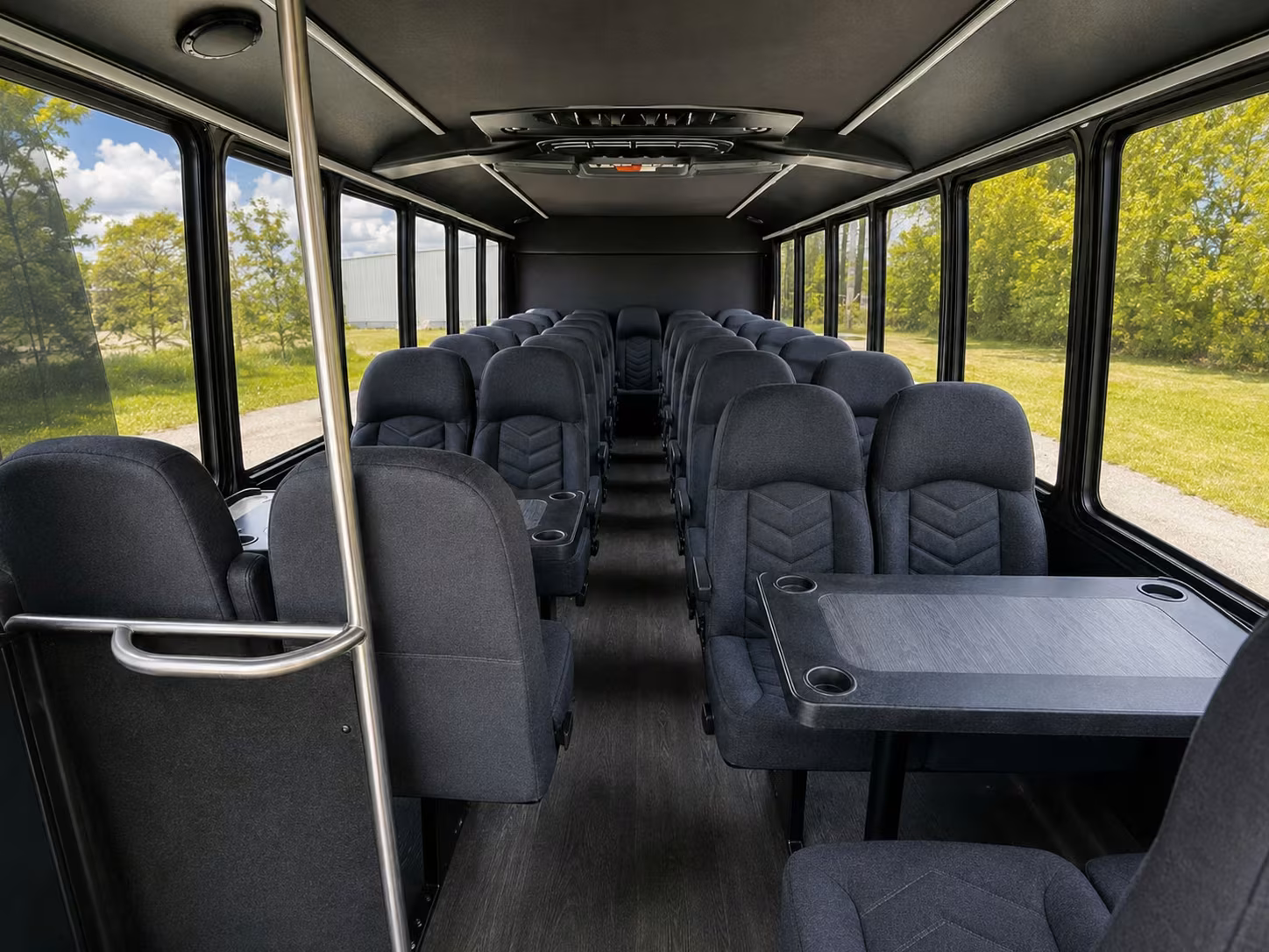20 passenger minibus interior