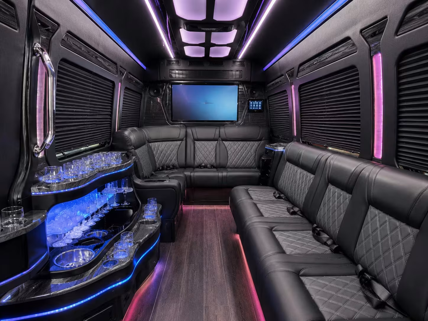 bus rental options for plano trips