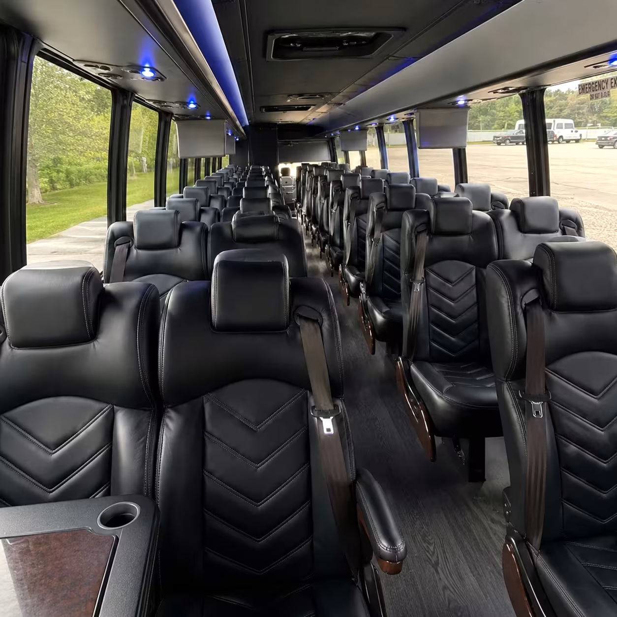 plano minibus rentals for senior ministry and midweek services