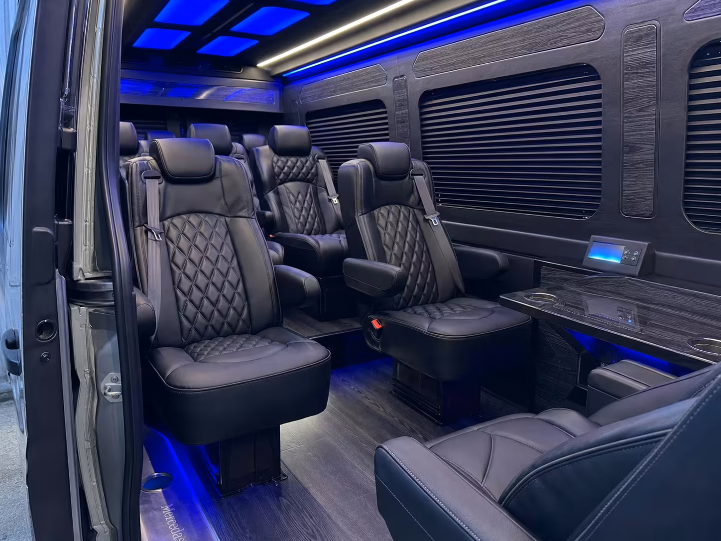 sprinter van transportation for groups and events across plano