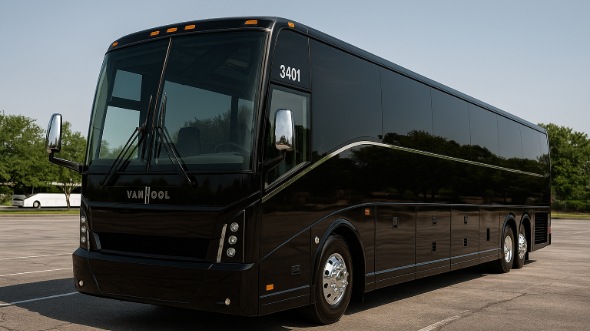 50 passenger charter bus plano