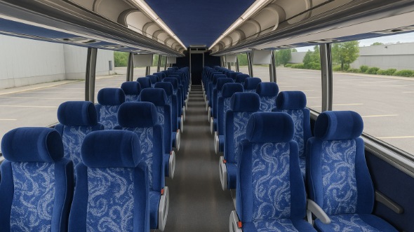 55 passenger charter bus interior carrollton