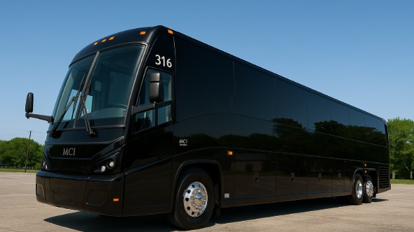55 passenger charter bus plano