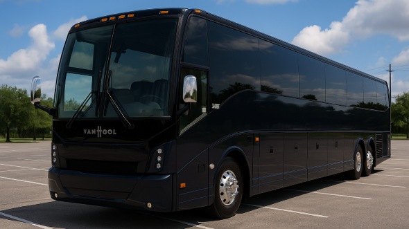 56 passenger charter bus plano